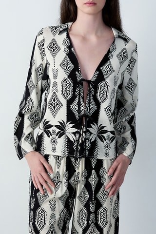 Blouse Nalani - Blauwgroen