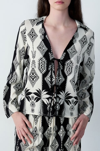 Blouse Nalani - Blauwgroen