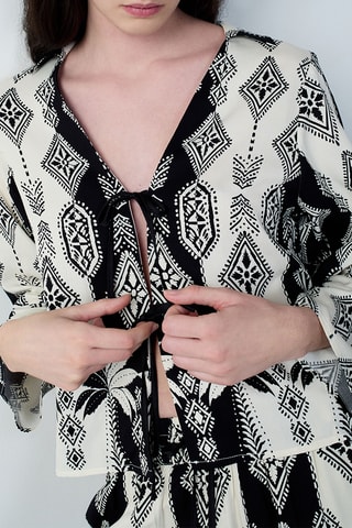 Blouse Nalani - Blauwgroen