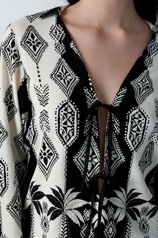 Blouse Nalani - Blauwgroen