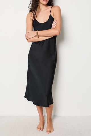 Slipdress Sleepy - Zwart
