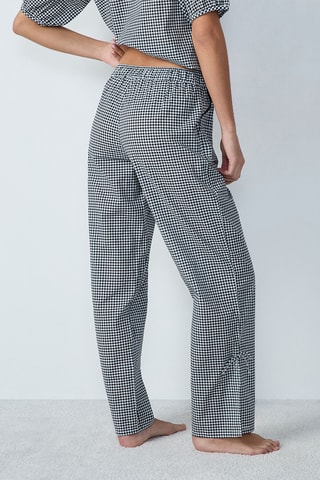 Pantalon Poupi - Blanc et bleu marine
