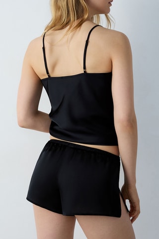 Short de pyjama Feeling - Noir