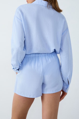 Short en lin Isame - Ciel
