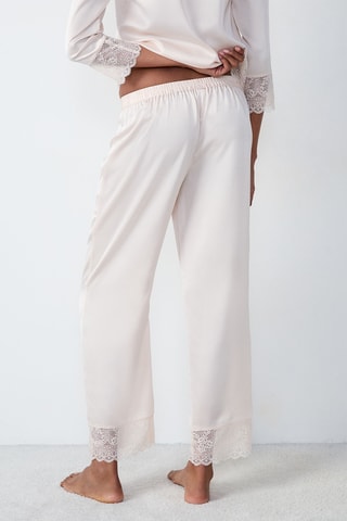 Pantalon de pyjama Rencontre - Rose poudré