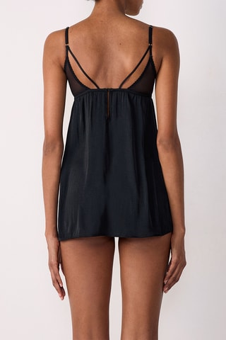 Slipdress Conquête - Zwart