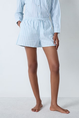 Short de pyjama Edene - Bleu clair