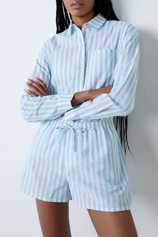 Short de pyjama Edene - Bleu clair