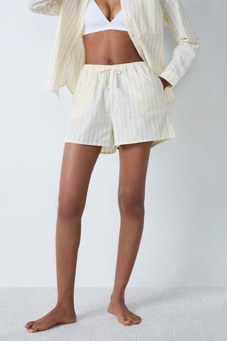 Short de pyjama Edene - Jaune