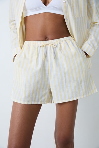 Short de pyjama Edene - Jaune
