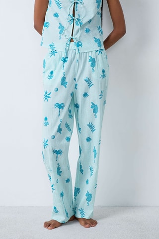 Pantalon de pyjama Emmy - Ecru