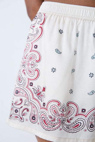 Short de pyjama Bobby - Ecru
