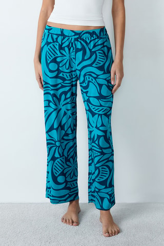 Pantalon de pyjama Edna - Bleu
