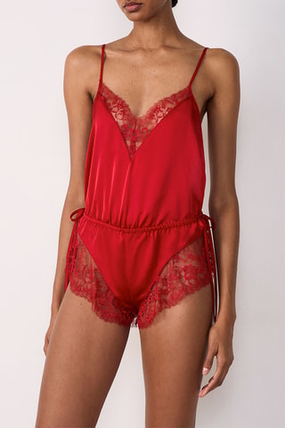 Combishort Mascarade - Rouge