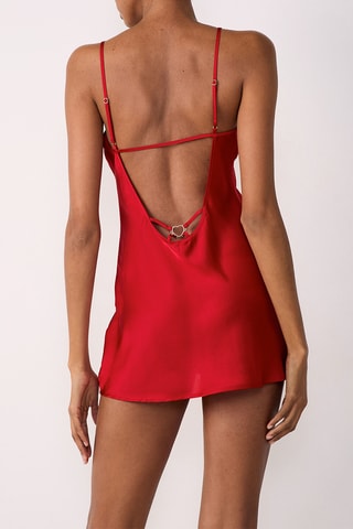 Slipdress Mascarade - Rood