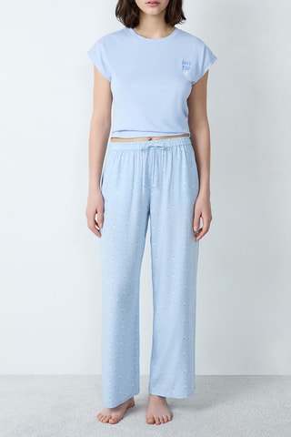 Pantalon de pyjama Chouchou - Bleu clair