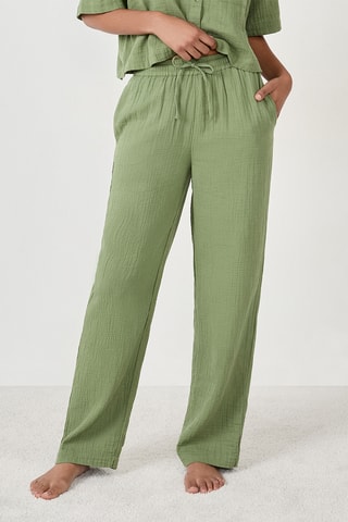 Pantalon de pyjama Terence - Vert olive