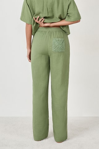 Pantalon de pyjama Terence - Vert olive