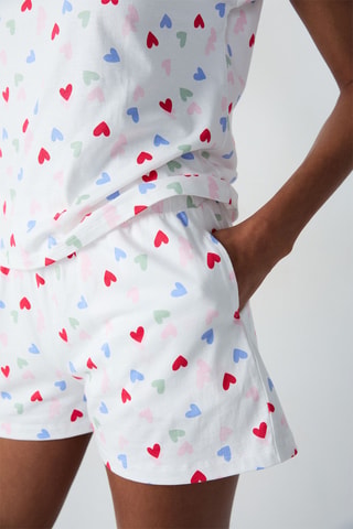 Short de pyjama Pabou - Ecru