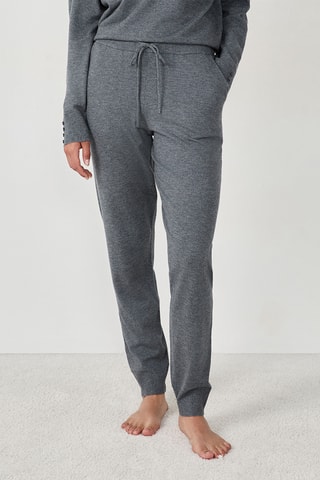 Pantalon de pyjama taille haute Gilane - Anthracite