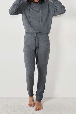 Pantalon de pyjama taille haute Gilane - Anthracite