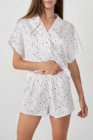 Short de pyjama Dreams - Blanc