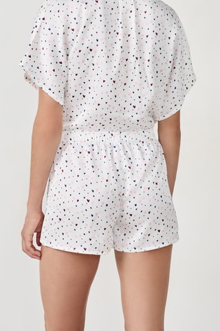Short de pyjama Dreams - Blanc