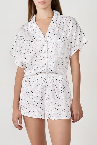Short de pyjama Dreams - Blanc