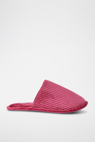 Pantoufles en velours Elyne SPE - Bordeaux