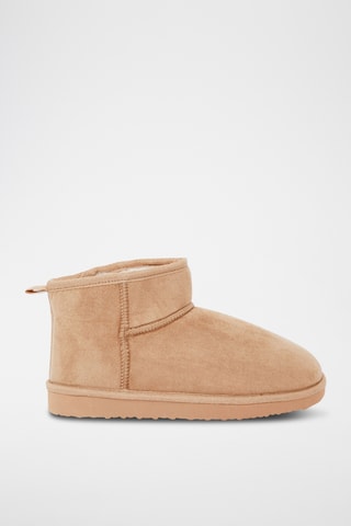Gevoerde Enkellaarzen Gesnut - Beige