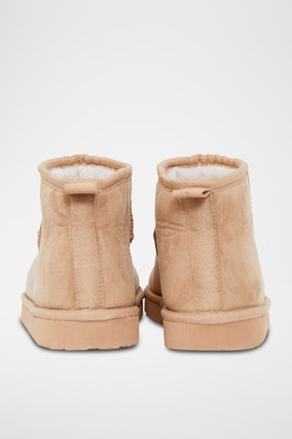 Gevoerde Enkellaarzen Gesnut - Beige