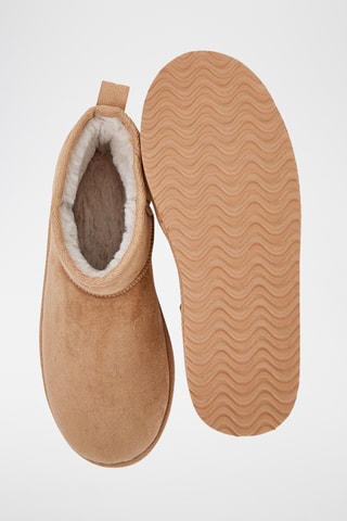 Gevoerde Enkellaarzen Gesnut - Beige