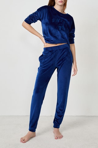 Pantalon de pyjama Durham - Bleu marine