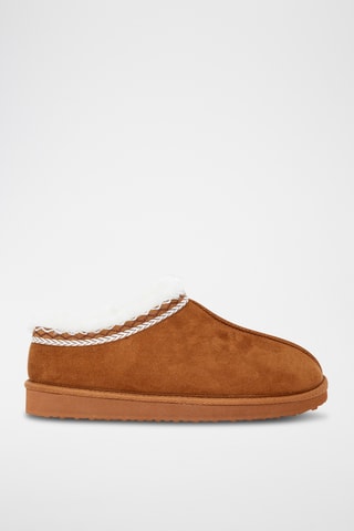 Low boots fourrés Gaddy - Marron