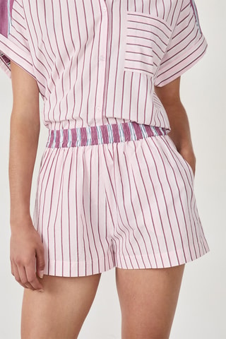 Short de pyjama Derry - Rose poudré