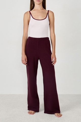 Pantalon de pyjama Glenn - Bordeaux