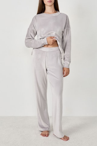 Pantalon de pyjama Galika - Gris clair