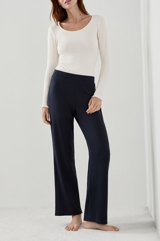 Pantalon de pyjama Betty - Bleu nuit