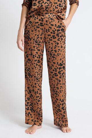 Pantalon de pyjama Laina - Marron clair