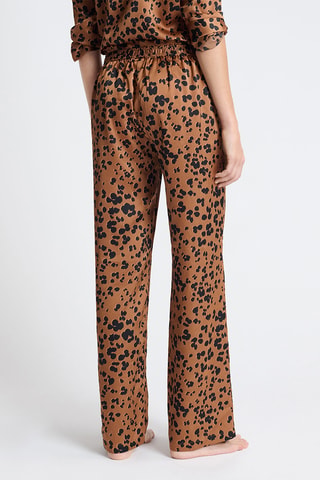 Pantalon de pyjama Laina - Marron clair