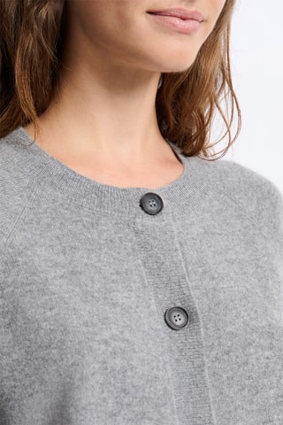 Gilet en cachemire Neva - Gris chiné