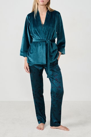 3-delige Pyjama Vera - Donkergroen