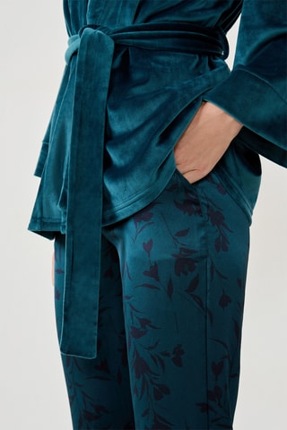 3-delige Pyjama Vera - Donkergroen