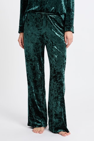 Pyjama en velours Faywen - Vert émeraude