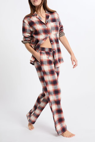 Pantalon de pyjama Faron - Rouge et noir