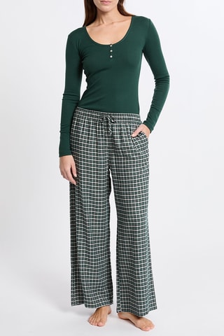 Pantalon de pyjama Fiorex - Vert foncé