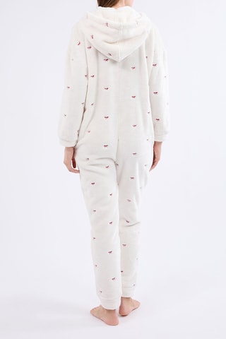 Pyjama met Capuchon Lilla - Ecru