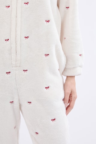 Pyjama met Capuchon Lilla - Ecru