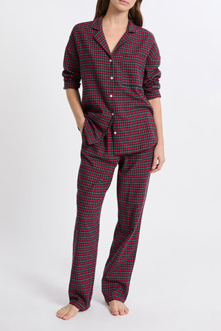 Pyjama Malmo - Rood en Donkergroen