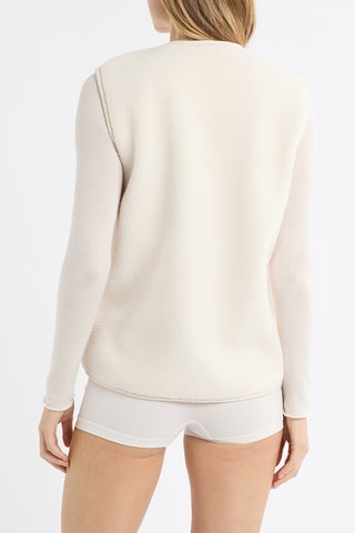 Mouwloos Vest Marilou - Ecru